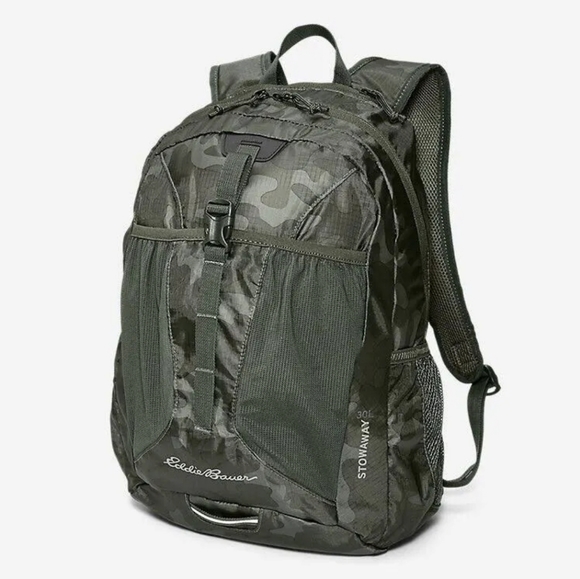 Eddie Bauer Bags Eddie Bauer Camo Stowaway Packable 3l Backpack